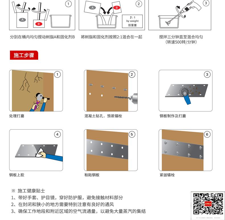 包钢汤旺河粘钢加固施工过程